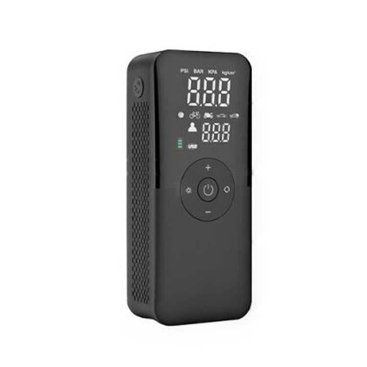 Pompe de Gonflage de Pneus Numérique, Mini Pompe à Air sans Fil Pratique et Illuminable pour Voiture