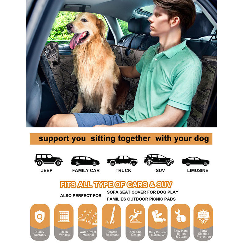 EZMTB New Multi-Function Anti-Dirty Waterproof Pad Rear Seat Car Dog Pad Rear Pet Car Pad