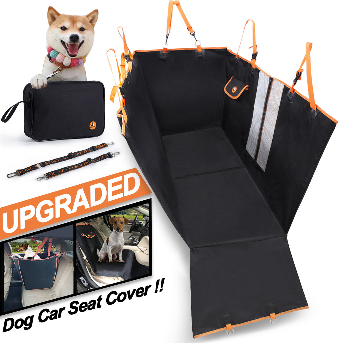 EZMTB New Multi-Function Anti-Dirty Waterproof Pad Rear Seat Car Dog Pad Rear Pet Car Pad
