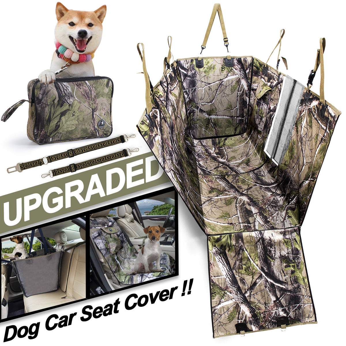 EZMTB New Multi-Function Anti-Dirty Waterproof Pad Rear Seat Car Dog Pad Rear Pet Car Pad